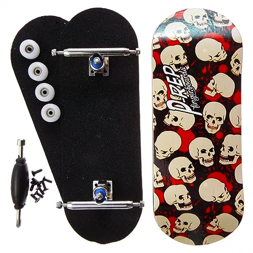 P-REP V2 Performance Complete Wooden Fingerboard 34mm - Skull - color: Skull