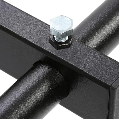ECOTRIC 46" Wall Mounted Pull Up Chin Up Bar Heavy Duty Gym Workout Fitness