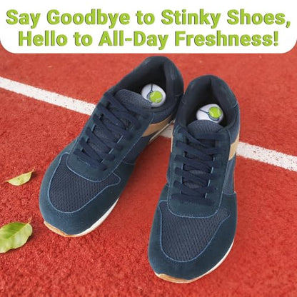 Knixmax Versatile Deodorizer Balls for Shoes Gym Bags Home Freshener for Closets Lockers Odor Eater Eliminate Unpleasant Scent Fresh Linen Tennis