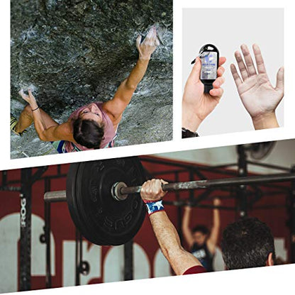 Liquid Chalk 50ml - Weightlifting Chalk - Superior Grip and Sweat-Free Hands for Gym, Sports, Rock Climbing, Lifting, Workout, Bouldering, Gymnastics, Fitness and More