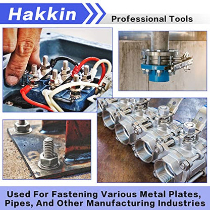144PCS 1/4-20 Hex Bolts and Nuts Kit, Stainless Steel 1/4" Nuts and Bolts Assortment Kit, Flat & Lock Washers Set Screw Assortment Kit, Machine Screws Set - size: 144PCS 1/4-20 Hex Bolts Silver