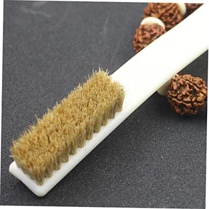BESTOYARD 2Pcs Boar Hair Rock Cleaning Brush for Climbing Lightweight Sports Tool Handle for Bouldering Essential Cleaning Equipment for Outdoor Adventures