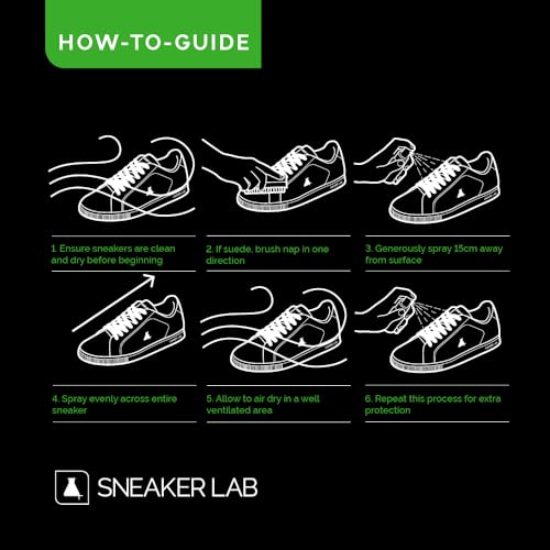 SNEAKER LAB Shoe Protector Spray - Perfect For Suede, Leather & Various Other Materials - style: Shoe Protector Spray