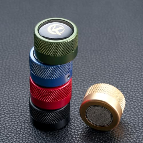 KONLLEN Round Pool Chalk Holder Pool Billiards Accessories Portable Multifunctional Sturdy Pool Cue Accessories - color: Green