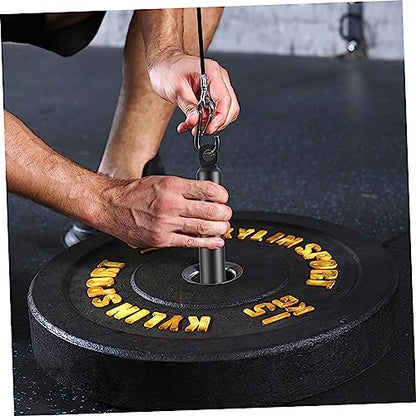 1pc Weight Lifting Loading Pin for Barbell Slice Easy to Use Weight Rod Attachment for Fitness Equipment Strength Training and Home Workouts