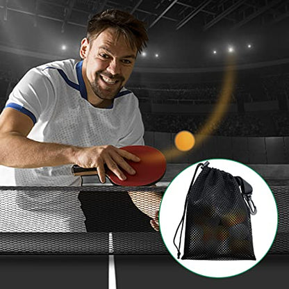 10 PCS With Clips Mesh Drawstring Bags, Portable Nylon Storage Bags for toy,Sports Storage,Outdoor activities etc. (11.8x15.7in) - size: 11.8x15.7in