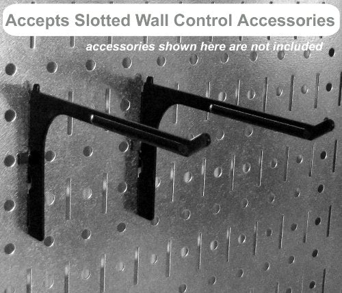 Green Metal Pegboard by Wall Control - 2 Pack - color: Green