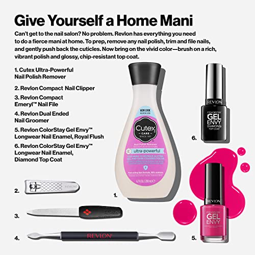 Revlon Compact Nail Clipper | Silver | Pack of 2 - size: 1 Count (Pack of 2)