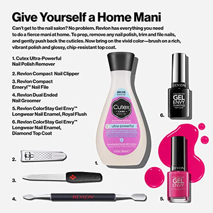 Revlon Compact Nail Clipper | Silver | Pack of 2 - size: 1 Count (Pack of 2)