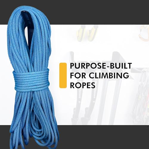 | RopeRamp Rope Wall Organizer | Secure Angled Storage for Climbing & Mountaineering Ropes | Perfect for Home, Garage, or Gear Closet | Durable & Space-Saving | Mounting Hardware Included