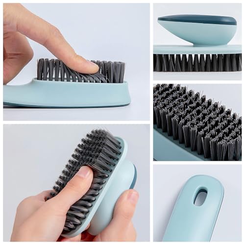 Shoe Brush ＆ Laundry Brush Set, Shoe Brushes for Cleaning, Laundry Brush for Stains On Clothes, Household Cleaning Tool