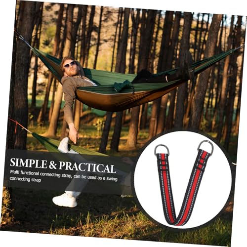 GALPADA 2Pcs Heavy Duty Connector Strap Versatile Safety Strap for Swings Hammocks and Aerial Durable Buckles for Outdoor Use Easy Setup and Reliable