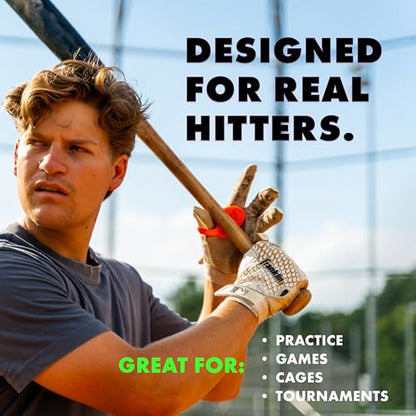 Baseball Thumb Guard, Batters Batting Grip, Finger Guard, Accessory, Batting Protection, Reduce Bat Sting, Hitter, Tool, Bat, Hitting Accessory - color: Red