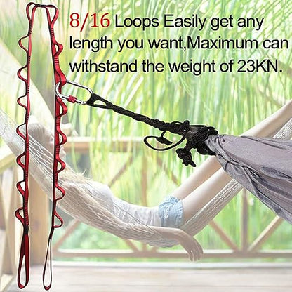 KIKIGOAL 2pcs Safety Daisy Chains Strong Climbing Strap Adjustable Nylon Strap Rope Yoga Pilates Stretching Straps - color: Grey, size: 180cm x 1.5cm