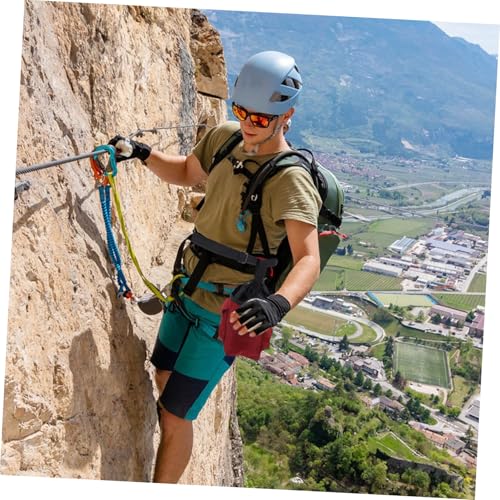 UPKOCH Chalk Bag for Rock Climbing and Gymnastics Design with Zippered Storage Pocket for Bouldering and Fitness Training for Outdoor Adventures
