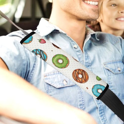 2 Pack Universal Fit Seat Belt Shoulder Pad for Kids, Car Seats Pushchair Strollers High Chair Pushchair, Donut Shoulder Protector, Anti-Slip Pad - color: Pattern 1126