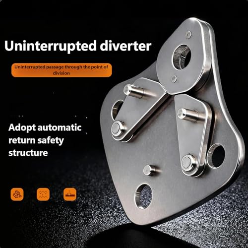 Innovative Continuous Plate Rock Climbing Device for Smooth Operations in Technical Climbing Occasion Rustless Hardware
