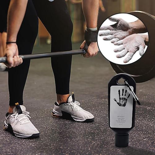Gym Chalk | Liquid Long-Lasting Grip Enhancer,50ml Rock Climbing Grip Gymnastics Chalk,for Basketball Badminton Training Weightlifting Deadlifts Athletes Powerlifters - color: Black