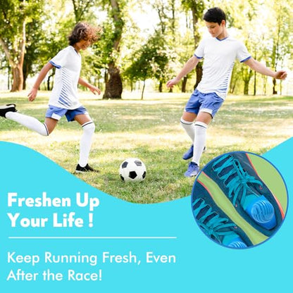 Shoe Deodorizer Balls, Sneaker Odor Eliminator, Long-Lasting Air Freshener for Cloest Car Lockers Drawer Gym Bags, 6 Pack Linen Scent - size: 1 Count (Pack of 6)