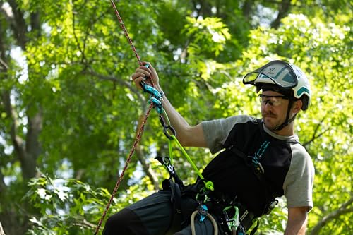 Notch Rope Runner Vertec Ultimate Climbing & Work Positioning Device, Tool-Free Adjustability, Midline Attachable, Use with Lines 11-12.9mm (99703)