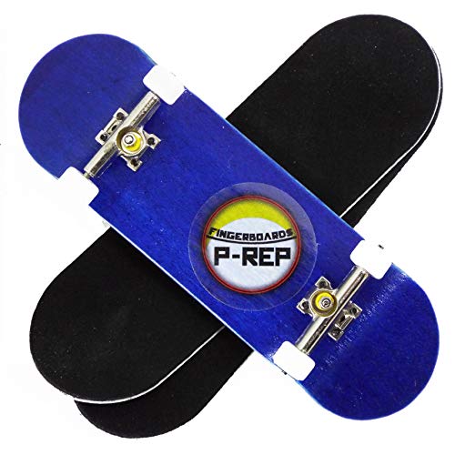 P-REP Starter Complete Wooden Fingerboard 30mm - Blue - style: Blue