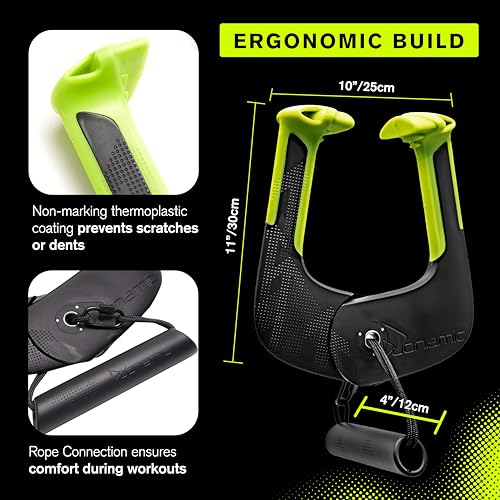 Duonamic Eleviia: Portable Doorway Pull-Up Bar – Lightweight, Travel-Ready, 250 lb Capacity - color: Eleviia