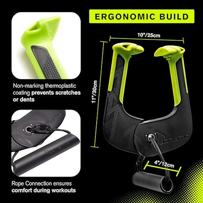 Duonamic Eleviia: Portable Doorway Pull-Up Bar – Lightweight, Travel-Ready, 250 lb Capacity - color: Eleviia