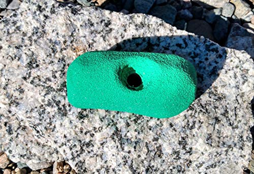 Pinch Alot Polyurethane Bolt-On Rock Climbing Wall Hand Hold - color: Green