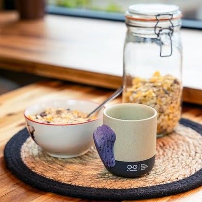 YY Vertical Climbing Mug Evo, Pinch Mug for Rock Climbers and Boulderers, Indoor Bouldering Grip Cup, Unique Gift, Purple - style: Outdoor vibes - Purple