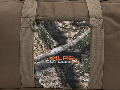 ALPS OutdoorZ High Caliber Duffel, Durable Camo Travel Overnight Bag - color: Realtree APX, size: X-Large