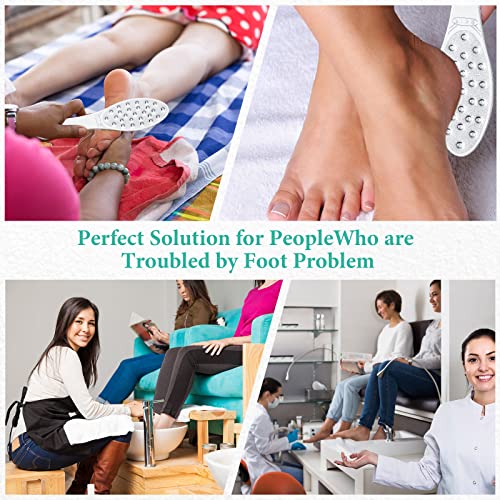 2 Pcs Stainless Steel Foot File Callus Remover Double Sided Metal Foot Scraper Rasp Scrubber for Wet or Dry Skin Professional Pedicure Tool for Hard Skin Cracked Heels Feet (Classic Style) - size: 1 Count (Pack of 2)