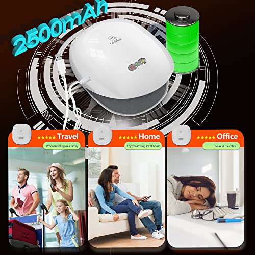 COMFIER Hand Massager for Arthritis and Carpal Tunnel,Wireless Hand Massager with Heat & Compression,3 Levels Heating,Rechargeable Massager Machine,Gifts for Women - color: Light White