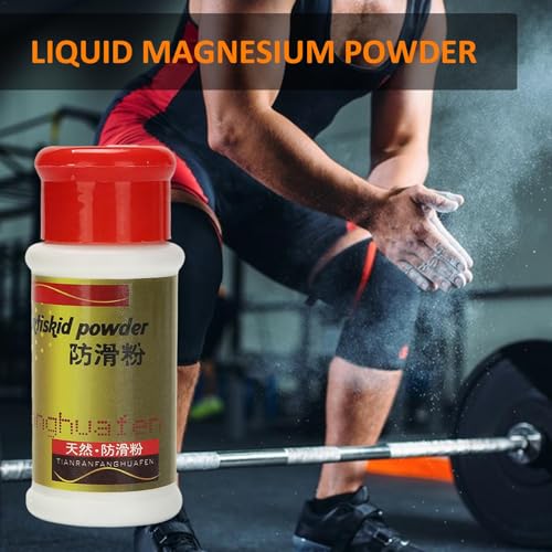 Weightlifting Chalk - Anti-Slip Workout Chalk - Portable Climbing Chalk, Gym Chalk Powder for Climbing, Weightlifting, Gymnastics, Tennis, Badminton