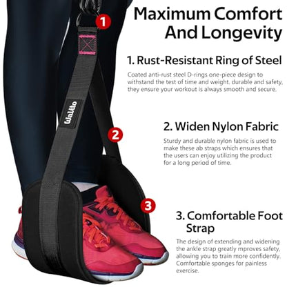 Pull Up Assistance Bands Set, Heavy Duty Adjustable Pull Up Assist Band with Feet Rest, Strength Training Bands for Home Gym Fitness, Pull-Up Bar, Calisthenics and Body Stretching - color: Black