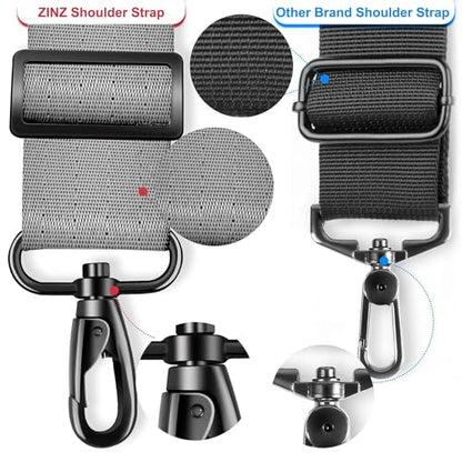 ZINZ 75" Shoulder Strap with Fixed Pad and Dual Balanced Buckles，Butterfly - color: Butterfly