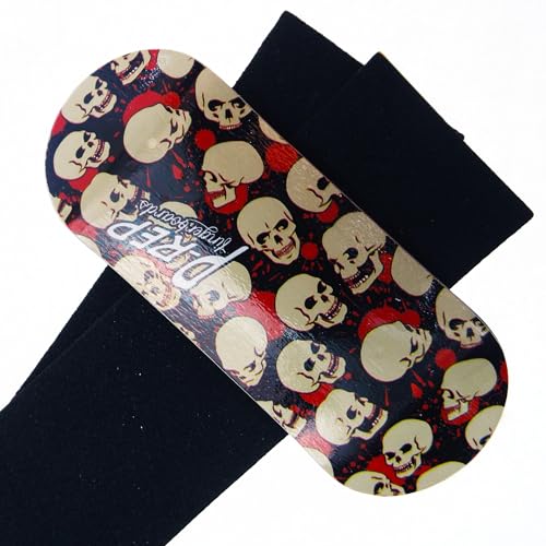 P-REP V2 Pro Performance Complete Wooden Fingerboard 36mm - Skull - style: Skull