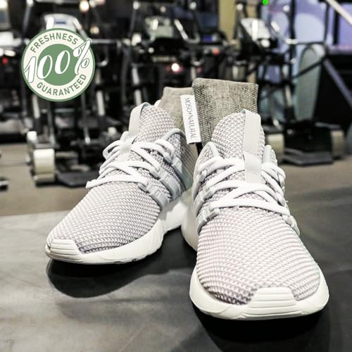 Moso Natural Shoe Deodorizer Inserts, Charcoal Odor Absorber for Shoes, Gym Bag & Boot Deodorizer, Unscented Shoe Odor Elimination, Air Purifying Bags, Lasts 2 Years (2 Bags) - style: 1 Pack (2 Total)