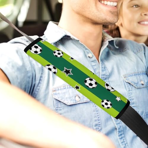 2 Pack Universal Fit Seat Belt Shoulder Pad for Kids, Car Seats Pushchair Strollers High Chair Pushchair, Sports Soccer Shoulder Protector, Anti-Slip Pad - color: Pattern 235