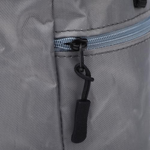 RiToEasysports Climbing Chalk Bag, Oxford Fabric Chalk Pouch with Fleece Lining, Large Capacity, Zippered Pocket, Adjustable Waist Belt for Rock Climbing Weightlifting Gymnastics