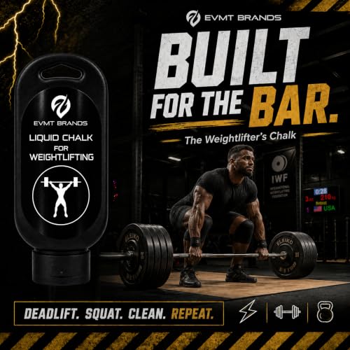 Liquid Chalk, Mess Free Gym Chalk for Weightlifting, Gymnastics, Rock Climbing, Dancing. Sweat Resistant and Long Lasting for Stronger Grip. - color: B2-2pk Lf