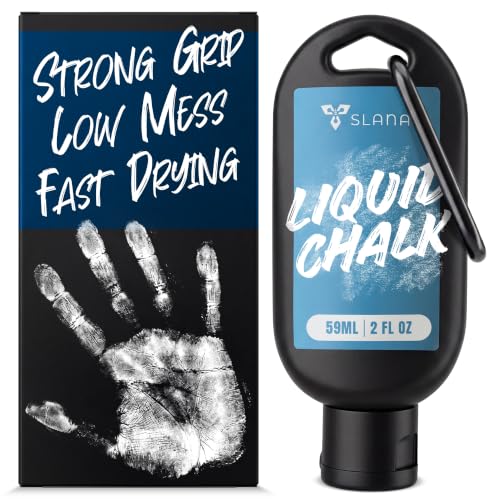 Liquid Chalk for Weightlifting, Gym and Workout Hand Chalk Grip | Magnesium Carbonate Grip Chalk In 50Ml, 59Ml Clear And 250Ml Sizes. For Lifting, Cheer, Gymnastics And Crossfit. - size: 2.0 fl oz (Stealth Grip - Non-Chalk)