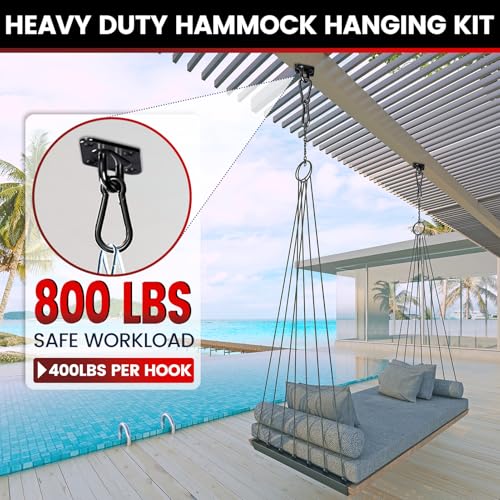 304 Stainless Steel Pad Eye Snap Hook, M6 Ceiling Hook 800Lb,8Pcs | Hanging Kit with Screws for Hammock Chair Swing, Yoga Gym Equipment, Sun Shade Sail, Plant Hangers & Marine Boat Hardware - size: 2.3 inch, style: Black Rhombus