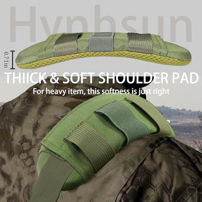 2 Pack Soft Breathable Shoulder Strap Pad guitar strap pad Tactical Vest Shoulder Pad,Mesh Pads with Tactical Gear - color: Green