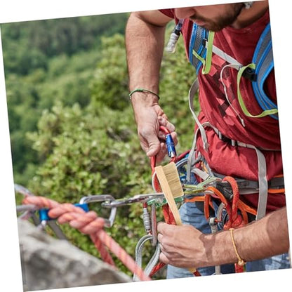 Bouldering Brush with Soft Bristles Lightweight Compact Climbing and Bouldering Gear Cleaning Tool for Climbing Holds and Reliable for