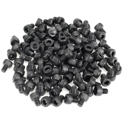 105 Pieces M4 x 5mm Socket Head Cap Screws, Thread Pitch 0.7mm, Sutemribor M4 Black Screws, 12.9 Grade Alloy Steel, Black Oxide Finish, Fully Threaded - size: M4 x 5mm, style: Socket Head