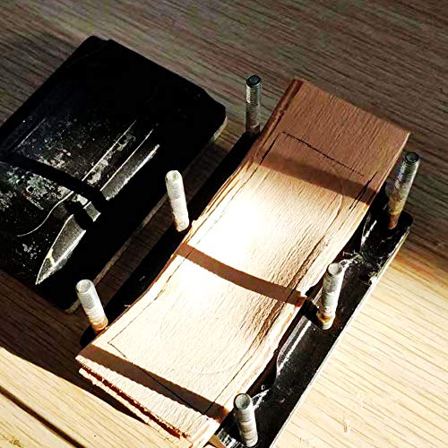 Professional Handmade Bamboo Fingerboard - 33mm 6-Ply Wooden Deck, 20th Anniversary Edition Vintage Mini Skateboard, Pro 34mm Silver Trucks & Beige II Bearing Wheels