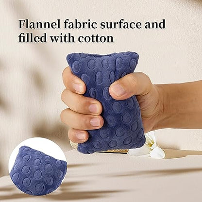 Stroke Patients for Hand Contracture Cushions Relief- Adjustable Palm Protector with Anti-Slip Grip Comfort Pillow, Reusable Hand Brace Arthritis Spasticity Post-Surgery Recovery(Purple) - color: Purple