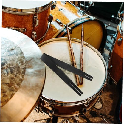 1pc Cymbal Strap Black Cymbal Accessory for Enhanced Grip and Stability Lightweight Design for Easy Use for Musicians and Drummers