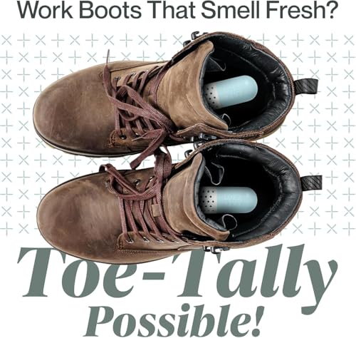 LOFT + IVY Shoe Deodorizer Balls – Ocean Fresh Scented Odor Eaters for Shoes, Gym Bags, Cars & Lockers – Compact Reusable Shoe Smell Remover Freshener Inserts – Long Lasting 4-Pack Sneaker Pills | Compact, Reusable, Long Lasting Odor Eaters — Freshener In