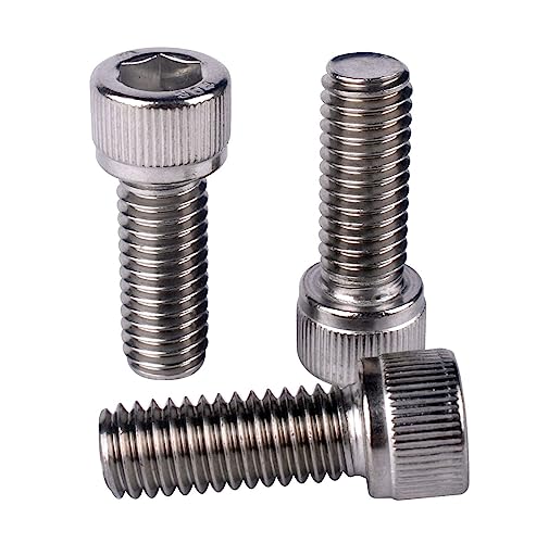 5/16-18 x 2" Allen Hex Socket Head Screw Bolt, 304 Stainless Steel 18-8, UNC Machine Full Thread, Pack of 15 - size: 5/16-18 x 2" (15 PCS)